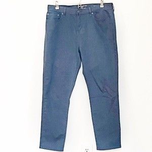 BANANA REPUBLIC GRAY BLUE TRAVELER JEAN IN ATHLETIC FIT SIZE 33 WAIST
